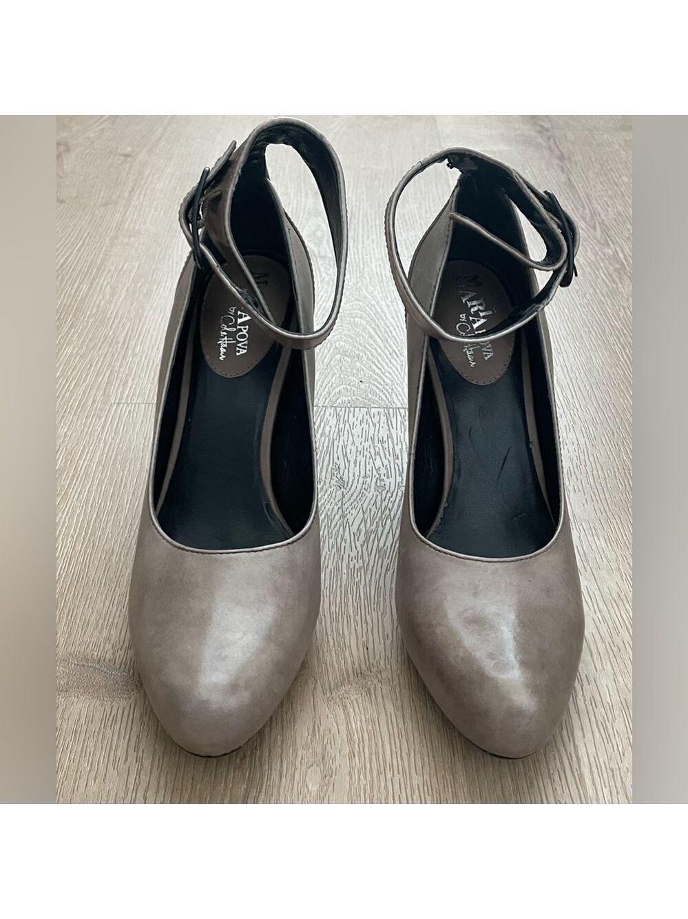 Maria Sharapova by Cole Haan Air Alexis Pump 7.5 Greige NWT - Picture 3 of 12